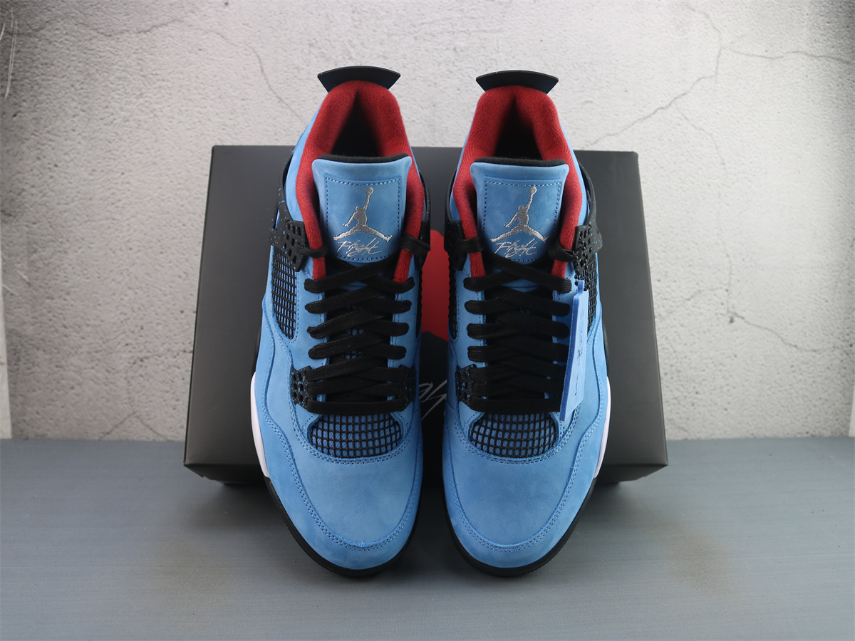 GX Batch Air Jordan 4 Retro Travis Scott Cactus Jack 308497-406